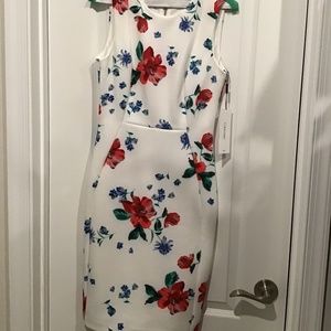Brand new sheath floral dress
